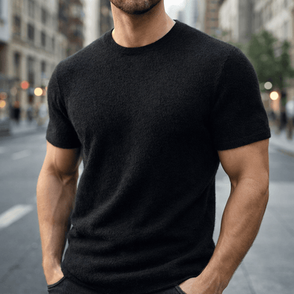 Camiseta de Cachemira Cassian - Suave Camiseta