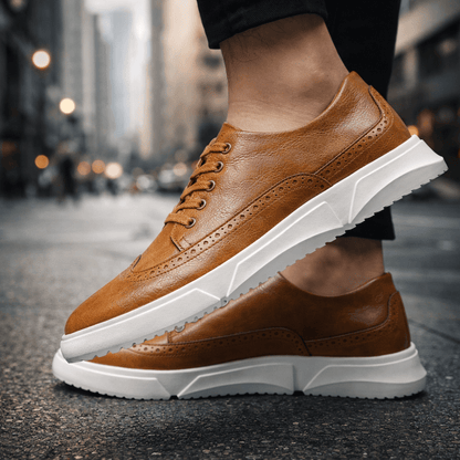 Zapatillas de Cuero Harrington - Comodidad Moderna Zapatillas