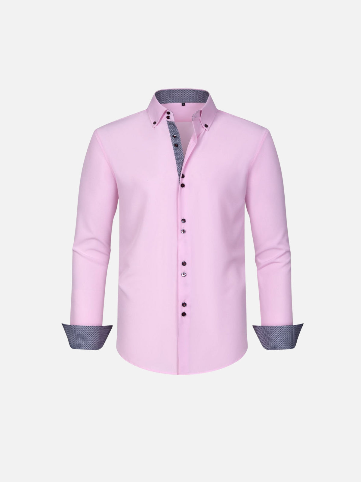 Camisa de Estiramiento Cuatro Vías — Contraste a Juego de Color
