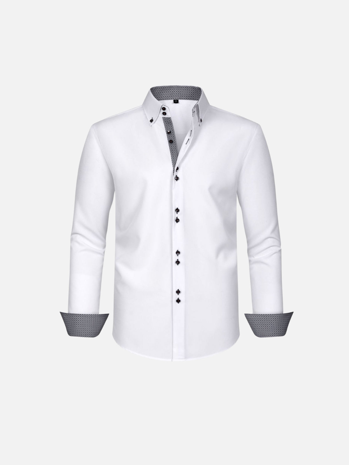Camisa de Estiramiento Cuatro Vías — Contraste a Juego de Color