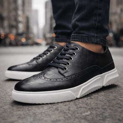 Zapatillas de Cuero Harrington - Comodidad Moderna Zapatillas