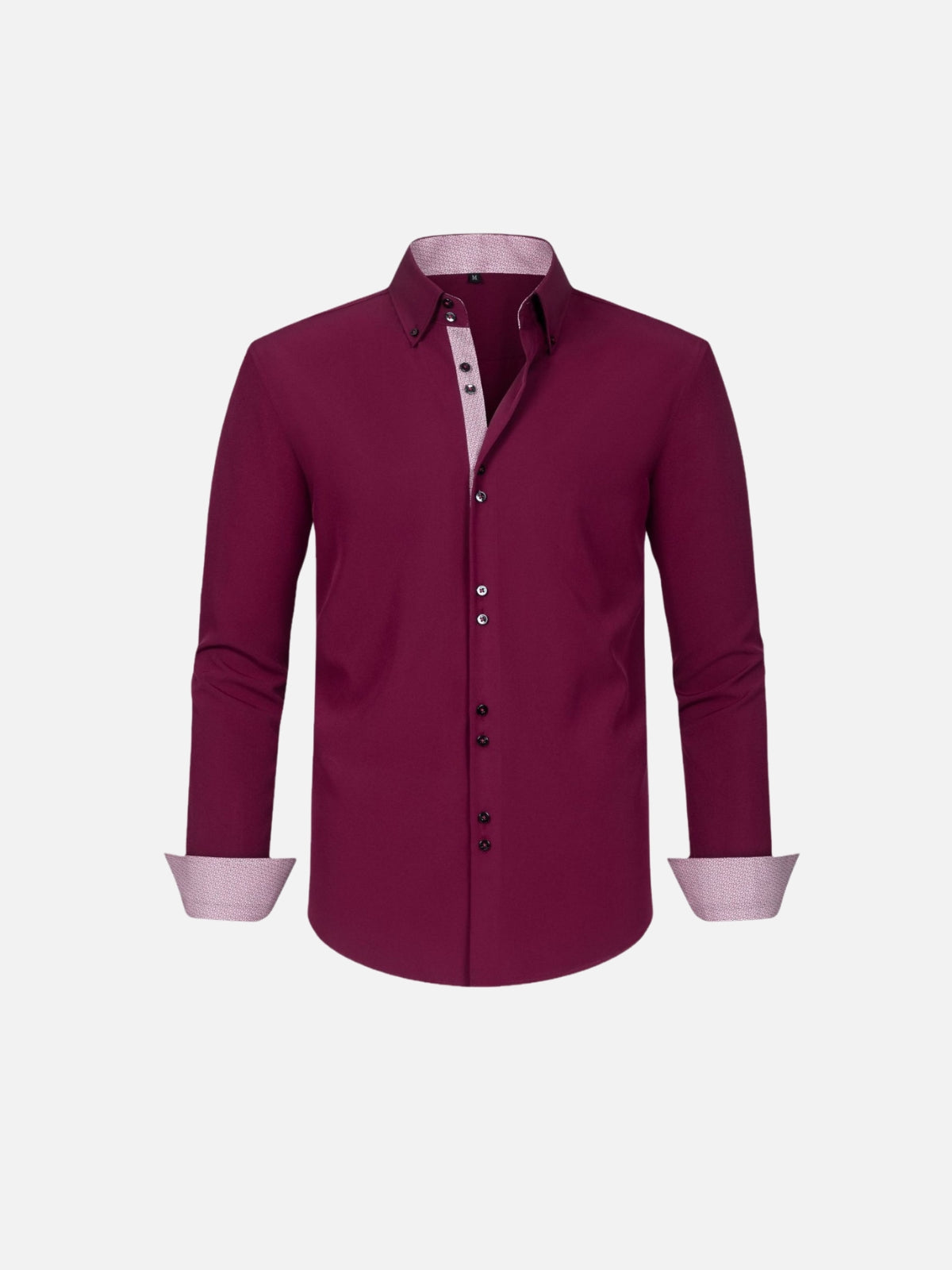 Camisa de Estiramiento Cuatro Vías — Contraste a Juego de Color