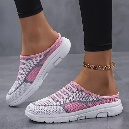Zapatos ortopédicos de deslizamiento con soporte de comodidad transpirable