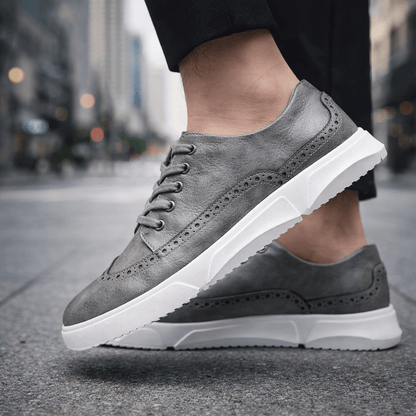 Zapatillas de Cuero Harrington - Comodidad Moderna Zapatillas