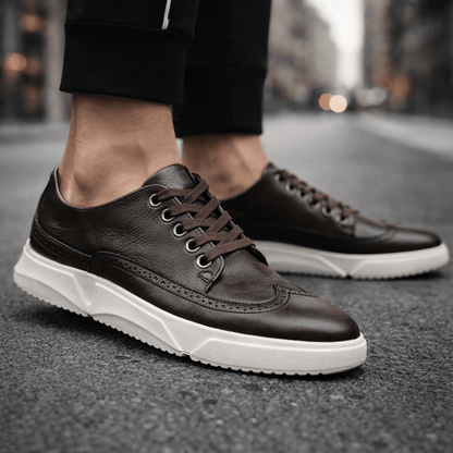 Zapatillas de Cuero Harrington - Comodidad Moderna Zapatillas