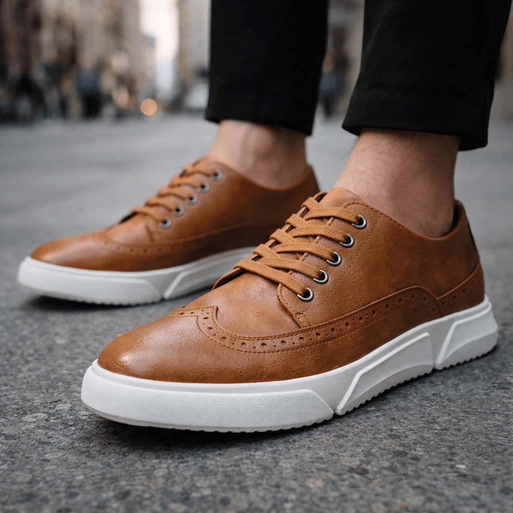Zapatillas de Cuero Harrington - Comodidad Moderna Zapatillas