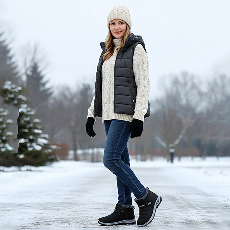 Zapatillas sin cordones para invierno - Cálidas Zapatillas