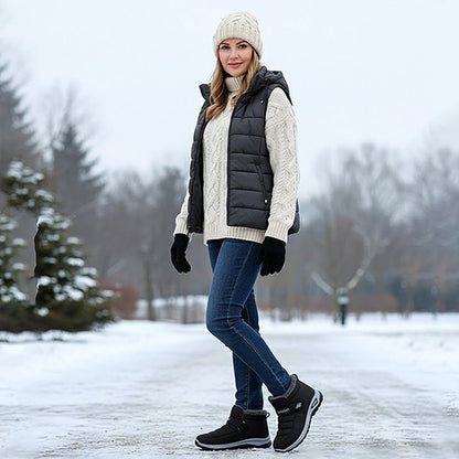 Zapatillas sin cordones para invierno - Cálidas Zapatillas