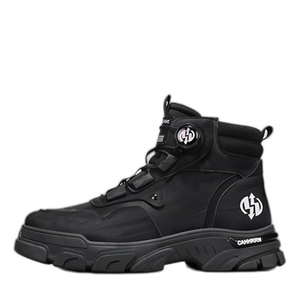 Zapatos de Trabajo para Hombre con Hebilla Pivotante - Uso Exterior Duradero