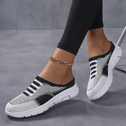 Zapatos ortopédicos de deslizamiento con soporte de comodidad transpirable
