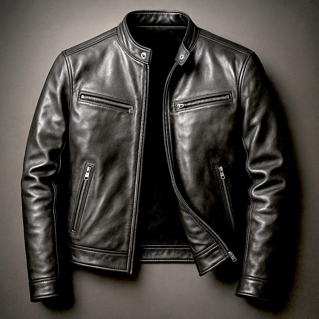 Chaqueta de Cuero Vintage - Duradero Chaqueta
