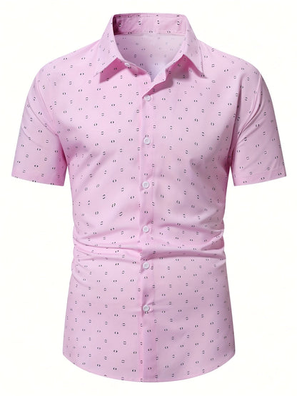 GIULIO - Ligera Camisa de Verano con Estampado