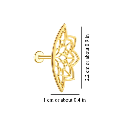 Pendientes de Cartílago Mandala Helix