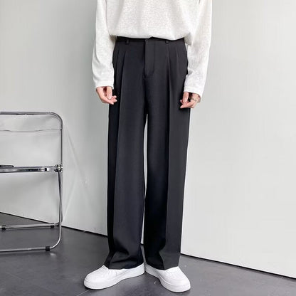 Pantalón Plisado Ajustado