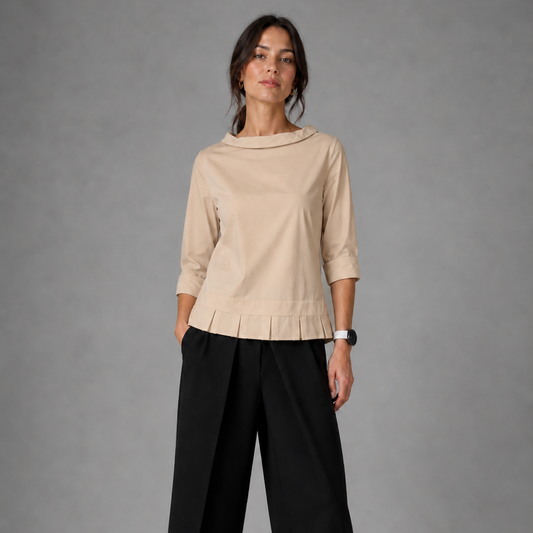 Colléa — Blusa de Cuello Amplio