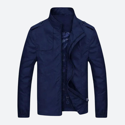 Chaqueta Bomber para Hombre - Elegante Tela Premium