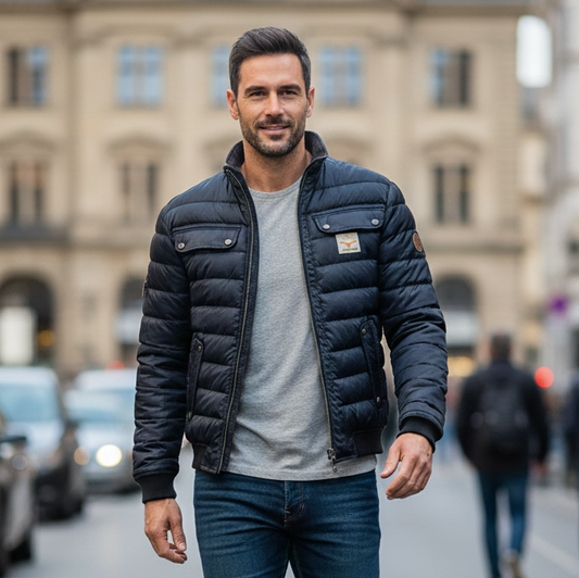 Urbano — Chaqueta Acolchada Elegante