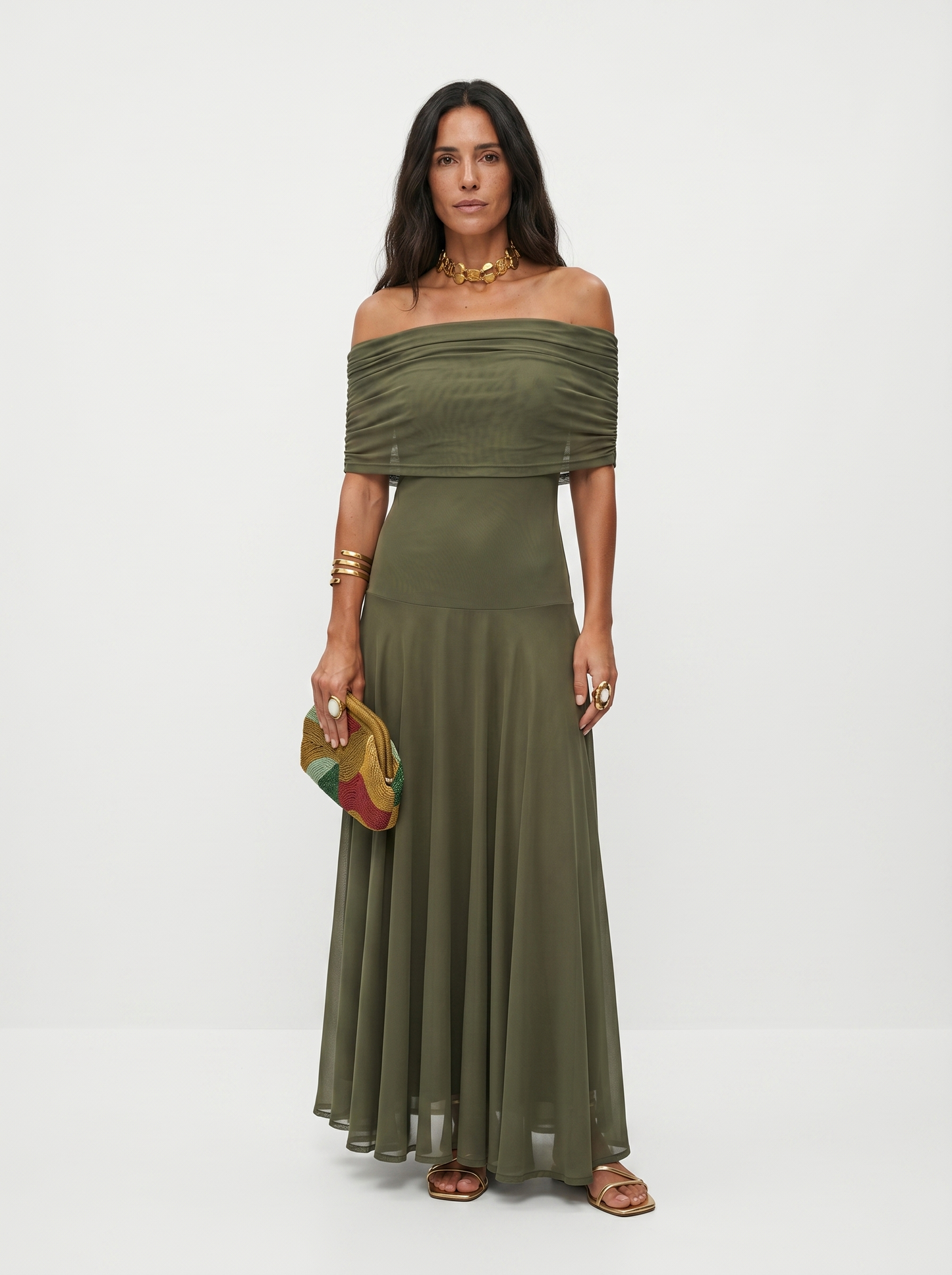 Nimrose — Vestido Maxi Minimalista Elegante