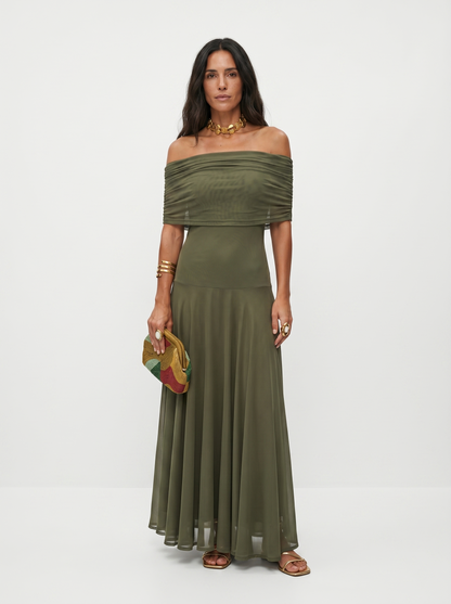 Nimrose — Vestido Maxi Minimalista Elegante