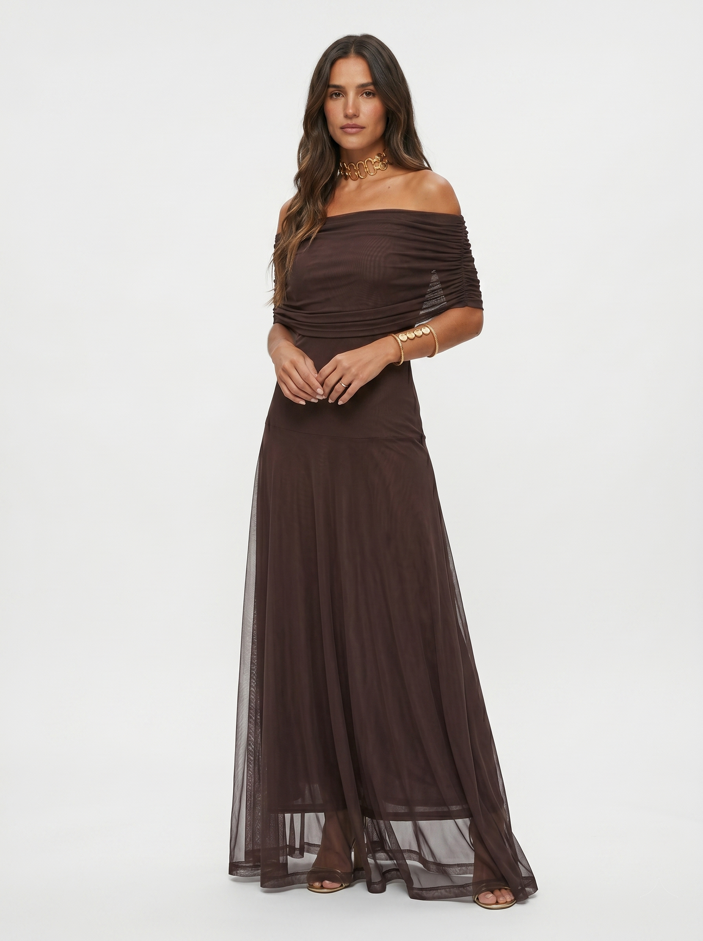 Nimrose — Vestido Maxi Minimalista Elegante
