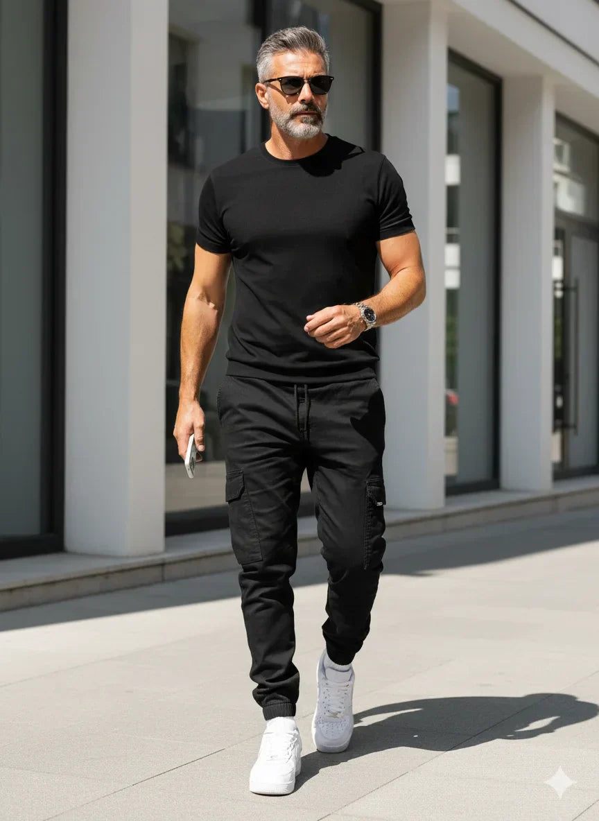 COLOSY - Cómodos Pantalones Cargo de Stretch