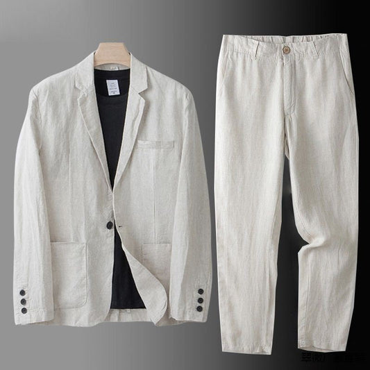 Lucas - Fresco Traje de Lino Premium