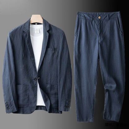 Lucas - Fresco Traje de Lino Premium