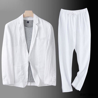 Lucas - Fresco Traje de Lino Premium