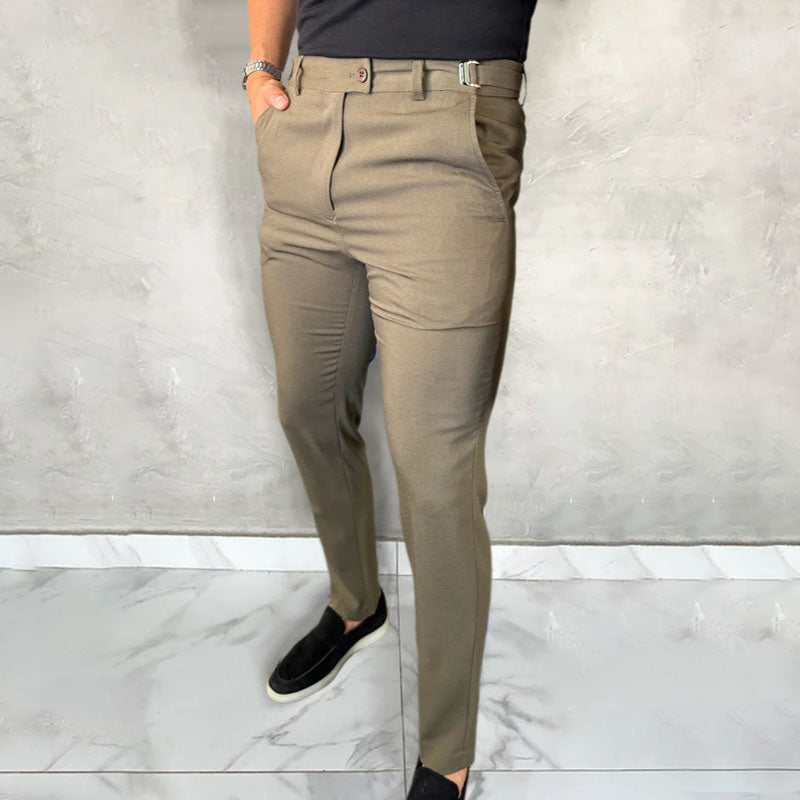 Fliwos — Pantalones Slim-Fit Elásticos