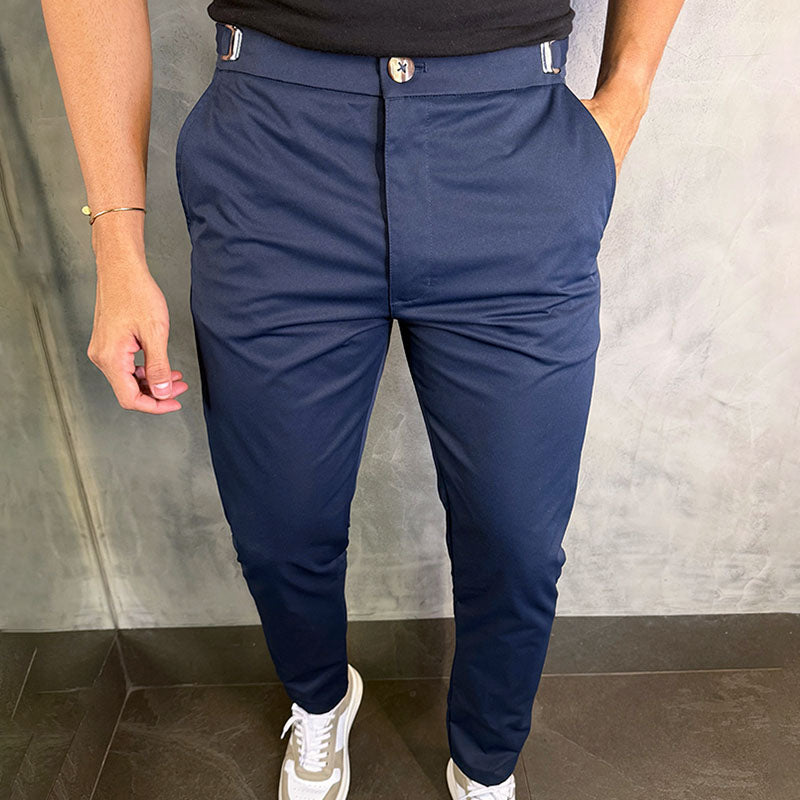 Fliwos — Pantalones Slim-Fit Elásticos