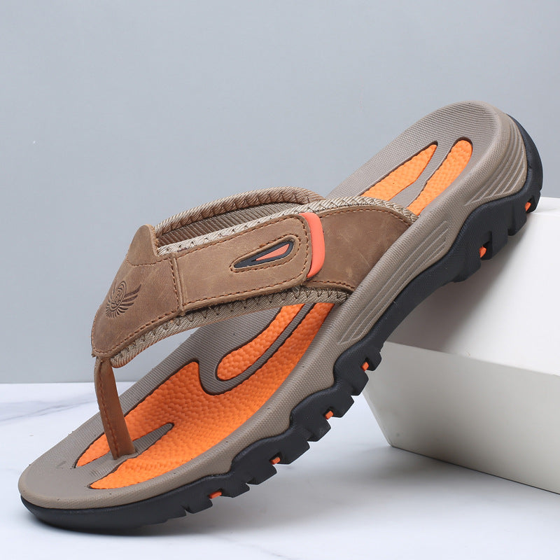 SANDALIAS DE CUERO LANGFORD - Cómodas Sandalias