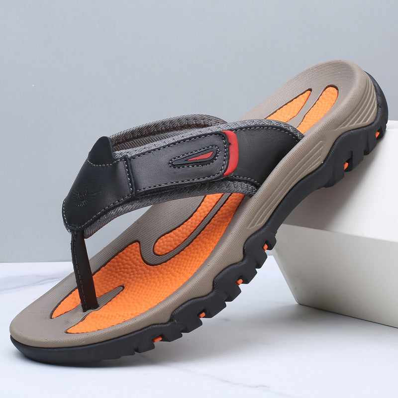 SANDALIAS DE CUERO LANGFORD - Cómodas Sandalias