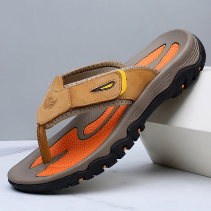 SANDALIAS DE CUERO LANGFORD - Cómodas Sandalias