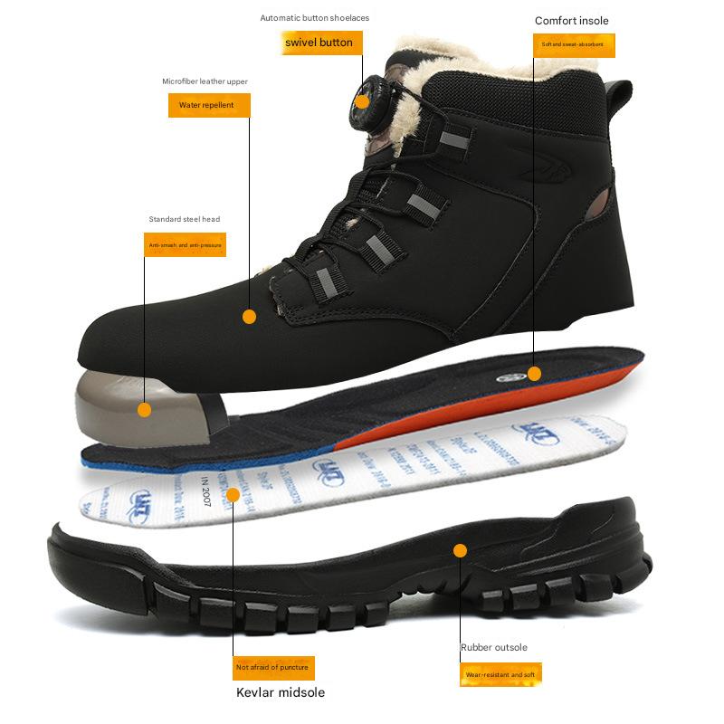 Botas de Seguridad S3 - Ligeras y Antideslizantes