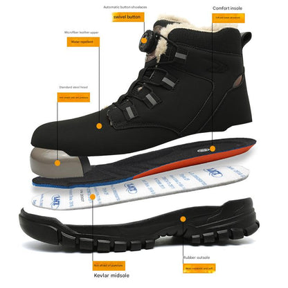 Botas de Seguridad S3 - Ligeras y Antideslizantes