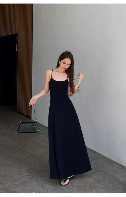 Vestido Maxi de Tirantes de Verano