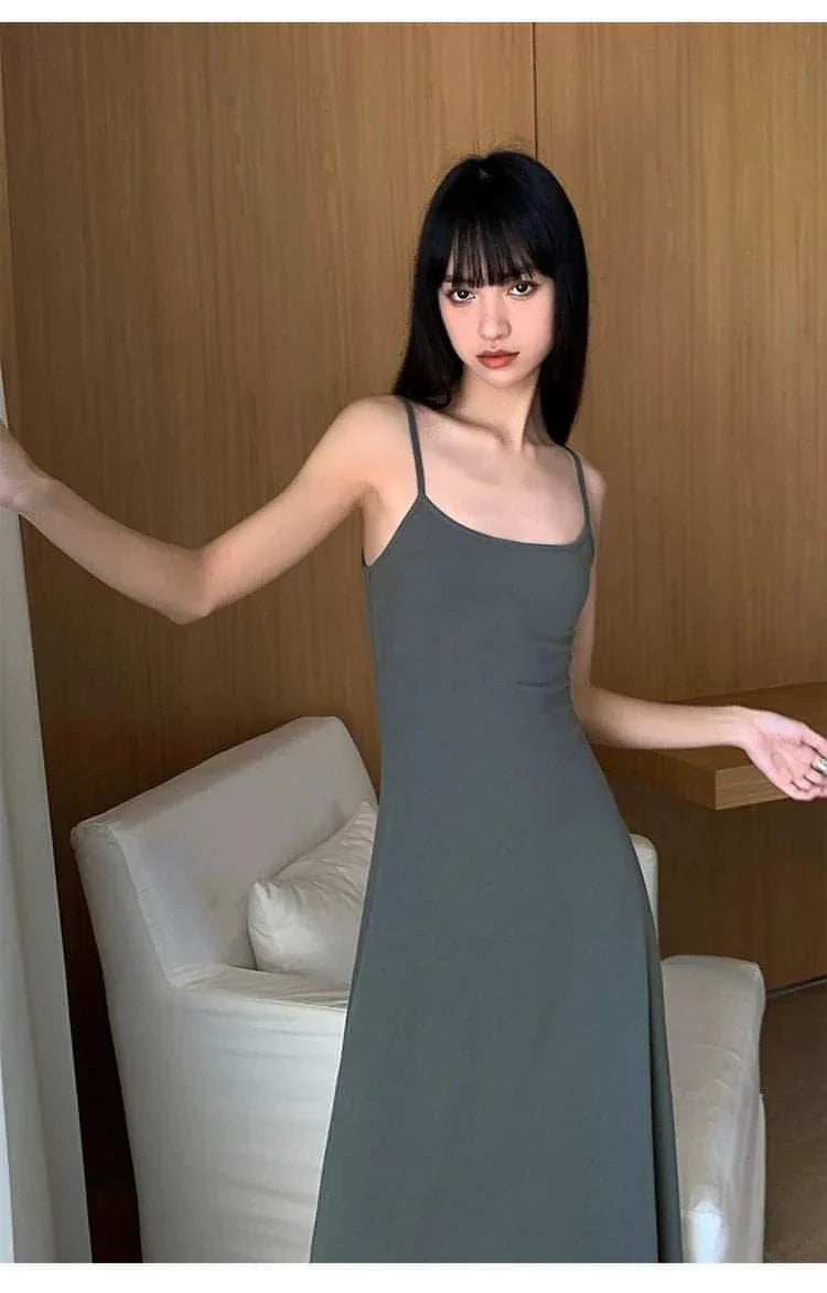 Vestido Maxi de Tirantes de Verano