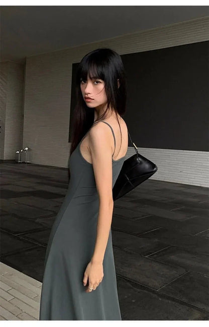 Vestido Maxi de Tirantes de Verano