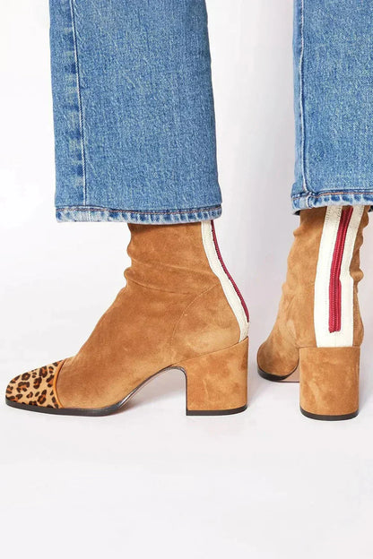Eva - Cómodas Botas de Tacón