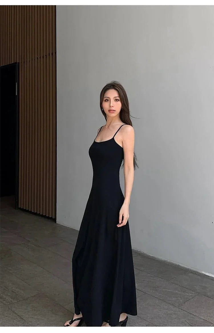 Vestido Maxi de Tirantes de Verano