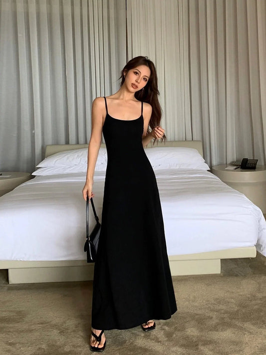 Vestido Maxi de Tirantes de Verano