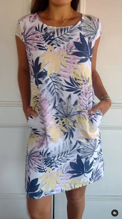 Charmè — Vestido Midi Impreso