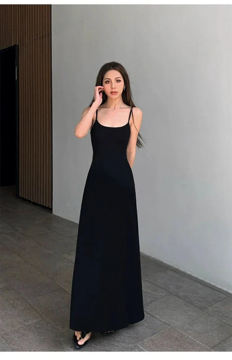 Vestido Maxi de Tirantes de Verano