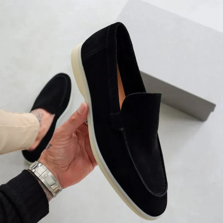 Mocasines Elegantes de Ante - Elegante Mocasín