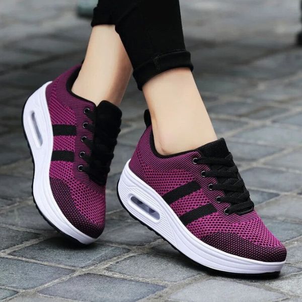 Volmena - Zapatillas de burbujas de aire cómodas