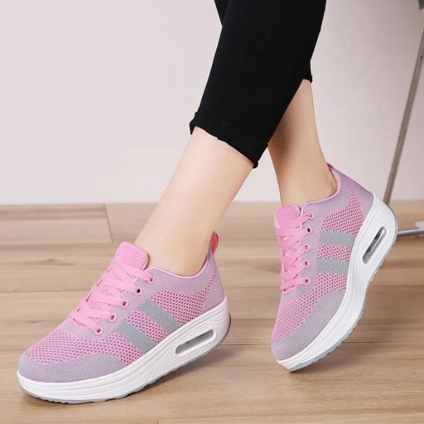 Volmena - Zapatillas de burbujas de aire cómodas