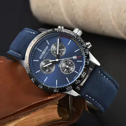 Reloj Cronógrafo Ardenfort Classic — Con Correa de Cuero
