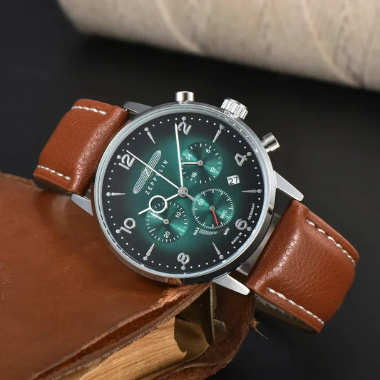 Reloj Cronógrafo Ardenfort Classic — Con Correa de Cuero