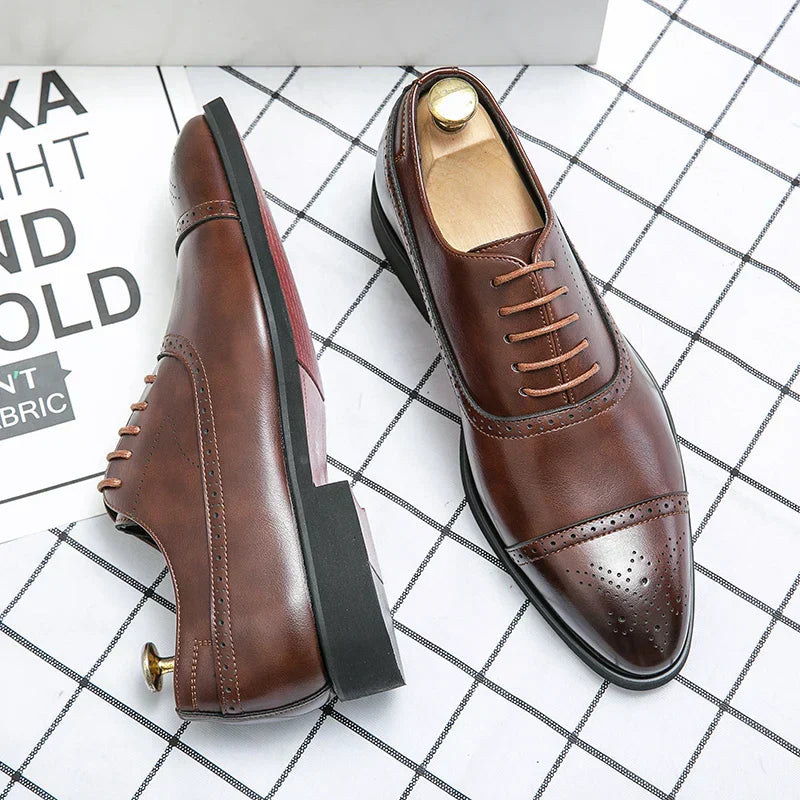 Velloro — Zapatos Oxford de Cuero