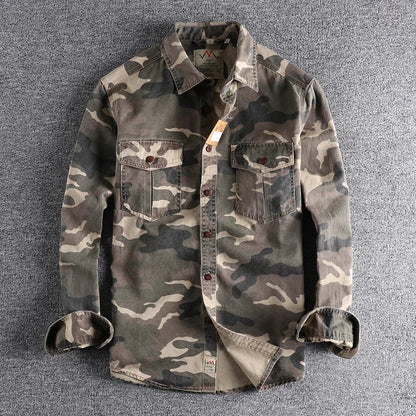 Camisa de Botón de Algodón CoreOps